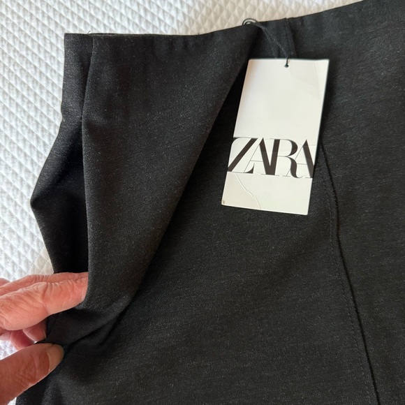 Zara Pencil Skirt Dark Gray Size XSmall - Picture 5 of 9